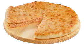 Осетинский пирог с ветчиной из индейки и сыром