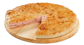 Сладкий осетинский пирог с творогом и клубникой