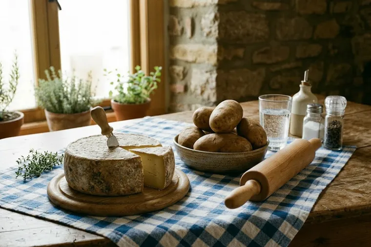 Как приготовить осетинский пирог с картофелем и сыром