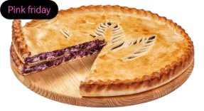 Сладкий пирог «Черника крем-чиз»