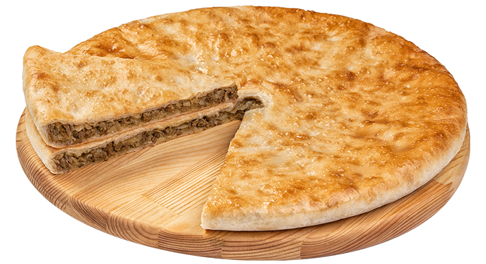 Пирог с мясом и капустой