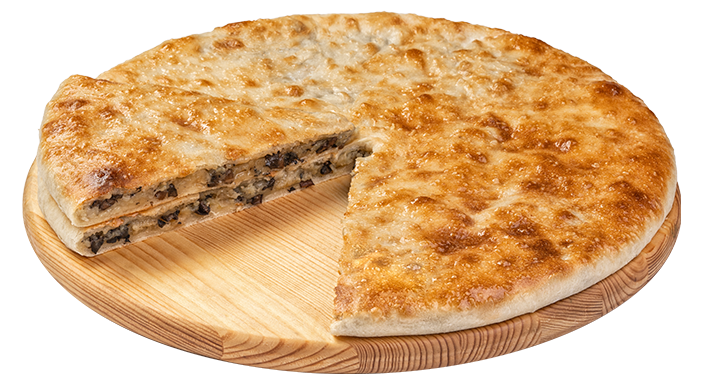 Осетинский пирог с картофелем и грибами