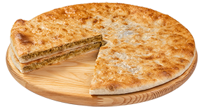 Осетинский пирог с мясом и картофелем