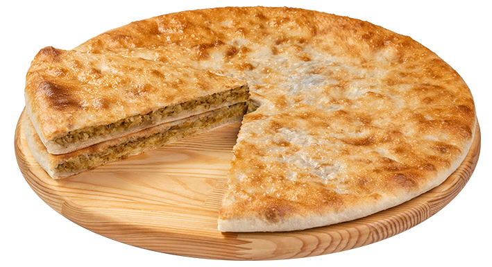Осетинский пирог с мясом и картофелем