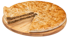 Осетинский пирог с мясом и капустой