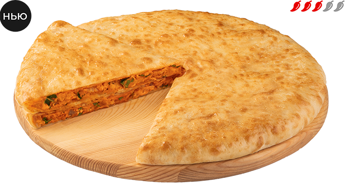 Фирменный пирог "Креветки в кокосовом карри"